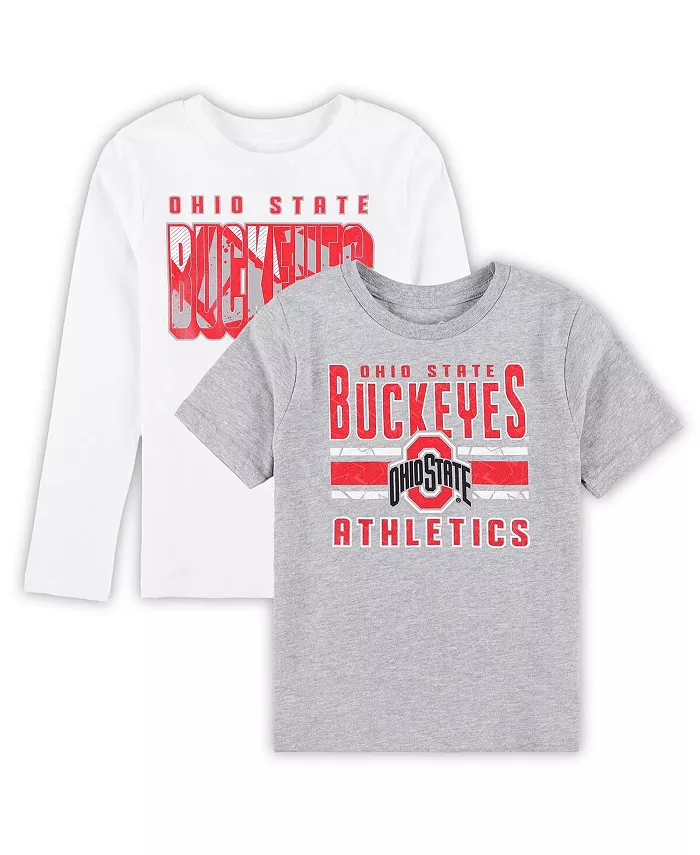 

Детский комплект из 2 предметов Ohio State Buckeyes In the Mix: футболка и топ Outerstuff
