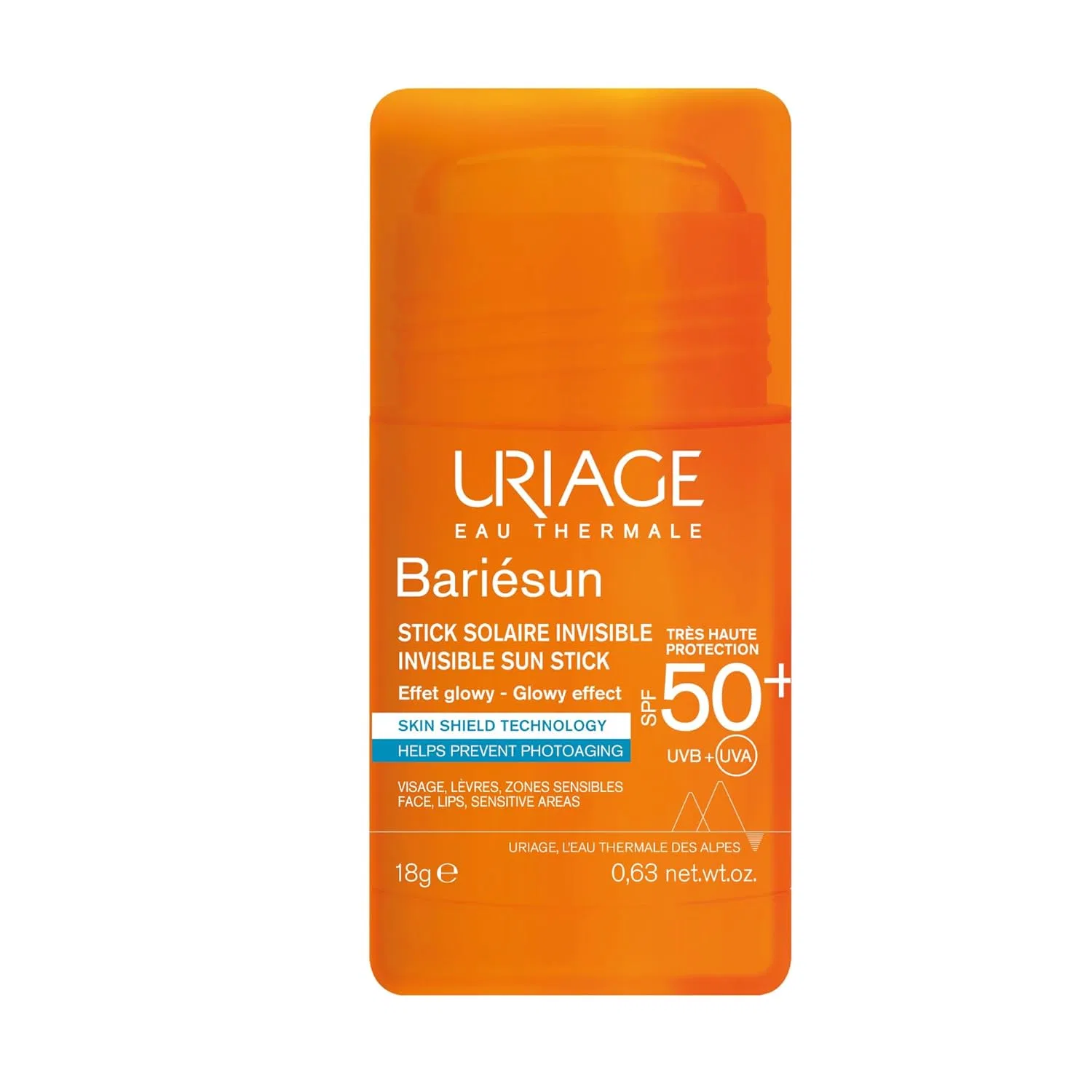 Солнцезащитный стик Uriage Bariesun Transparent SPF50+ 18 г Uriage