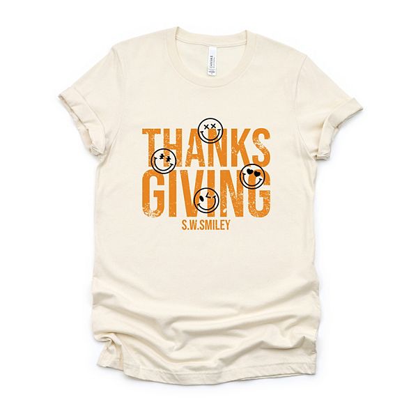 

Футболка SWSmiley thanksgiving distressed с коротким рукавом Simply Sage Market, Cream, Зеленый, Футболка SWSmiley thanksgiving distressed с коротким рукавом Simply Sage Market, Cream