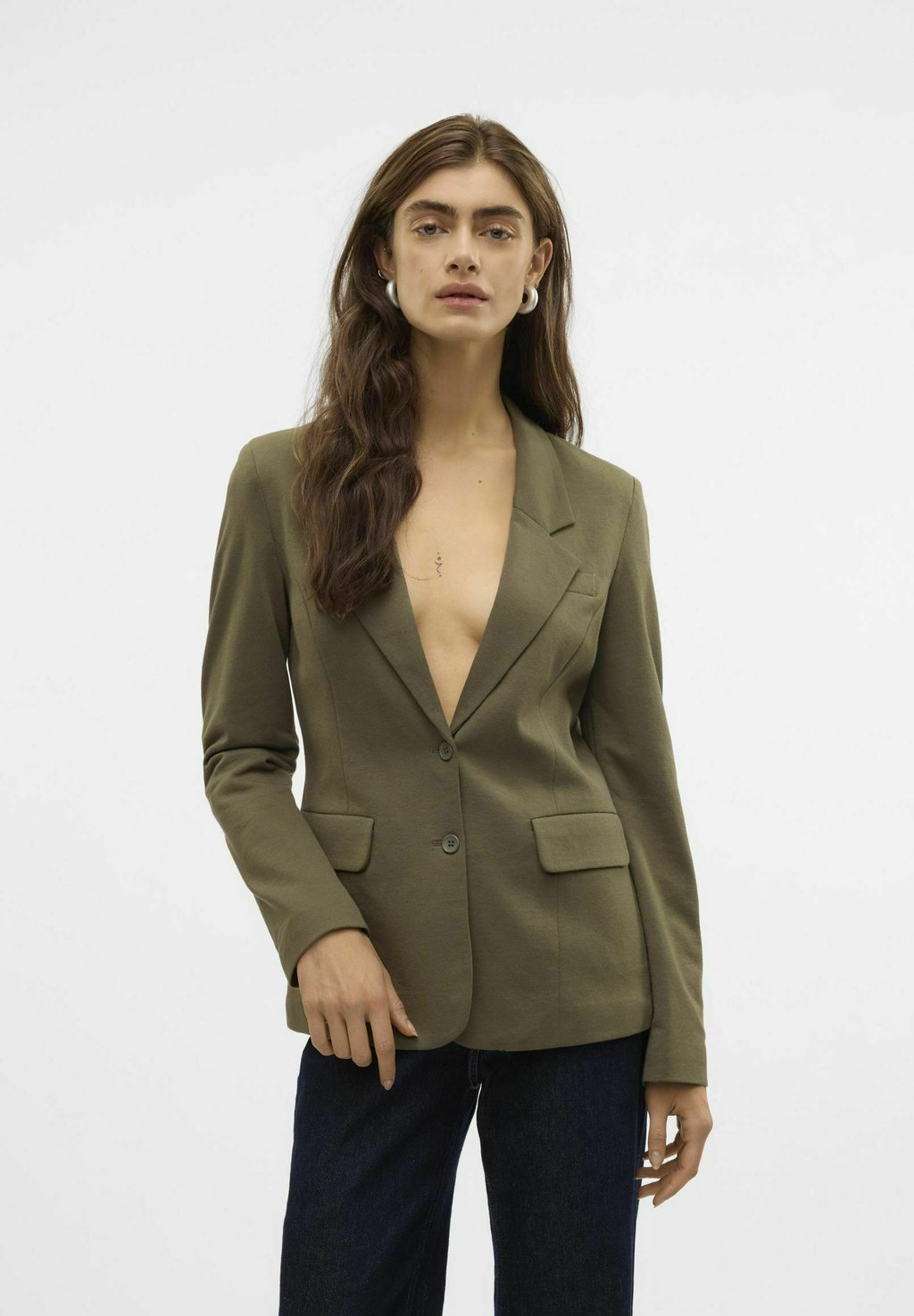 

Блейзер Vero Moda, хаки