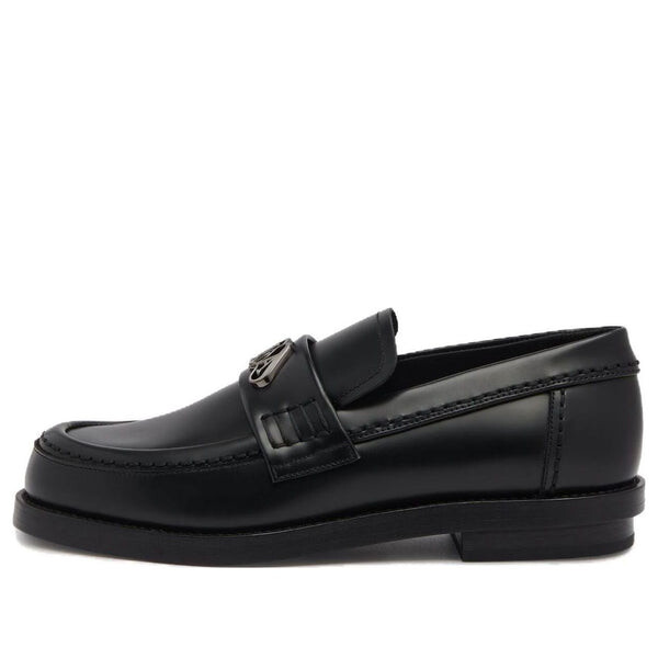 Кроссовки seal loafer 'black gun metal Alexander Mcqueen, черный