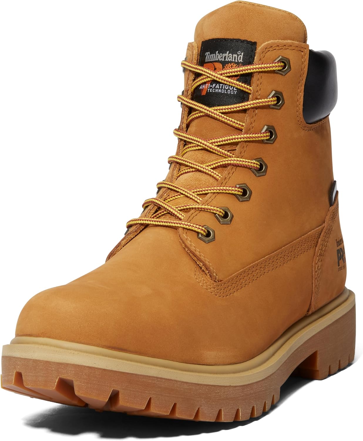 

Мужские ботинки Timberland PRO Direct Attach 6 дюймов со стальным защитным носком, утепленные, водонепроницаемые, Wheat-2024 New