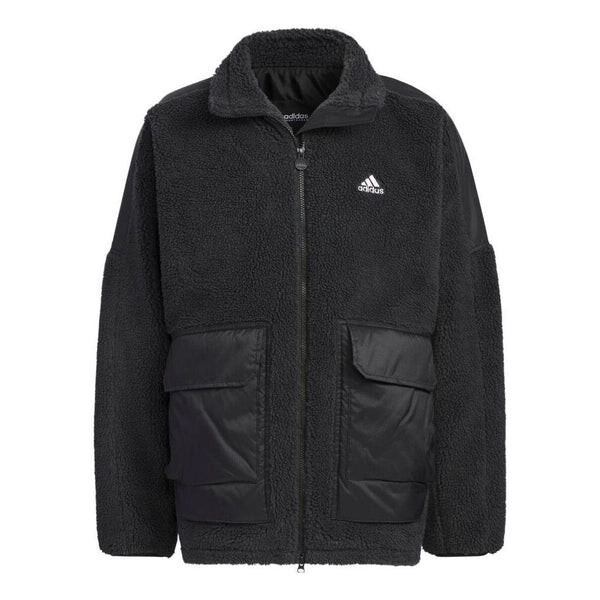 

Куртка warding oversize boa полноразмерная молния куртка Adidas, черный