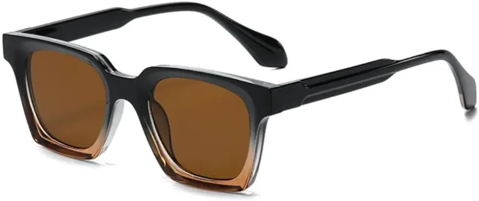 

Солнцезащитные очки с защитой UV400 | Линзы Rivet Punk конфетного цвета | Для женщин и мужчин, для занятий спортом на открытом воздухе и вождения DSVIGF, Black Tea