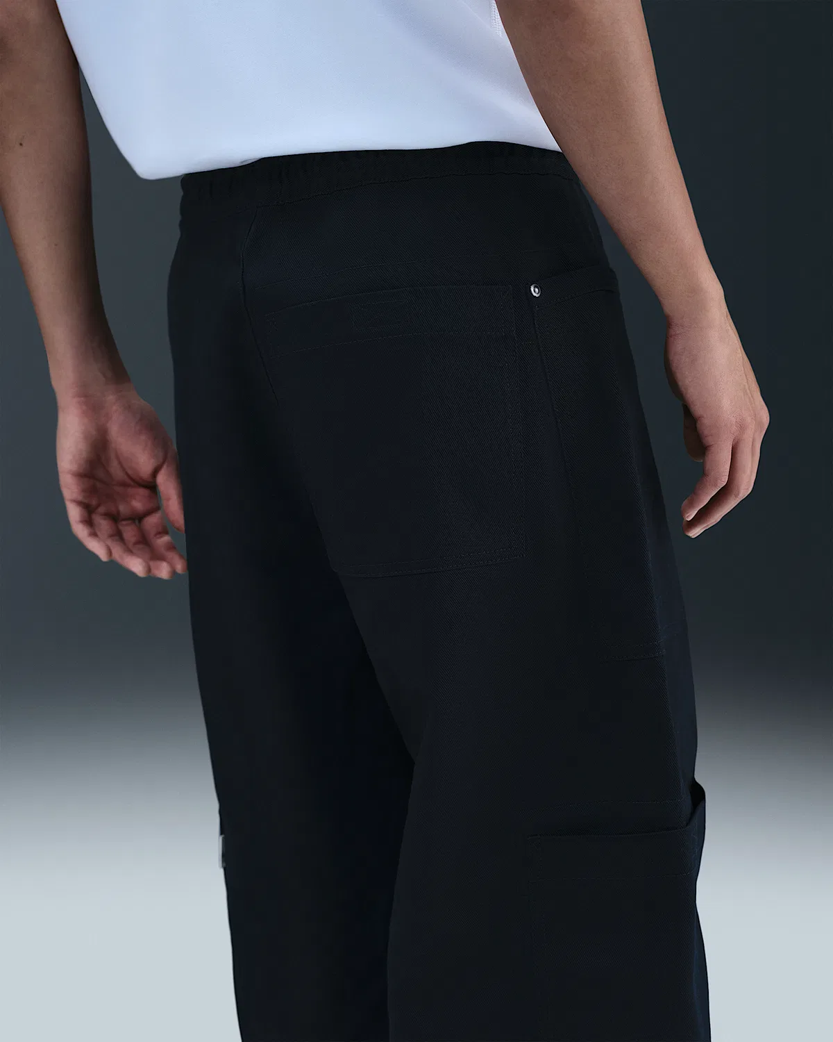 Мужские утилитарные штаны Nike Life, Black/Black — фото 3
