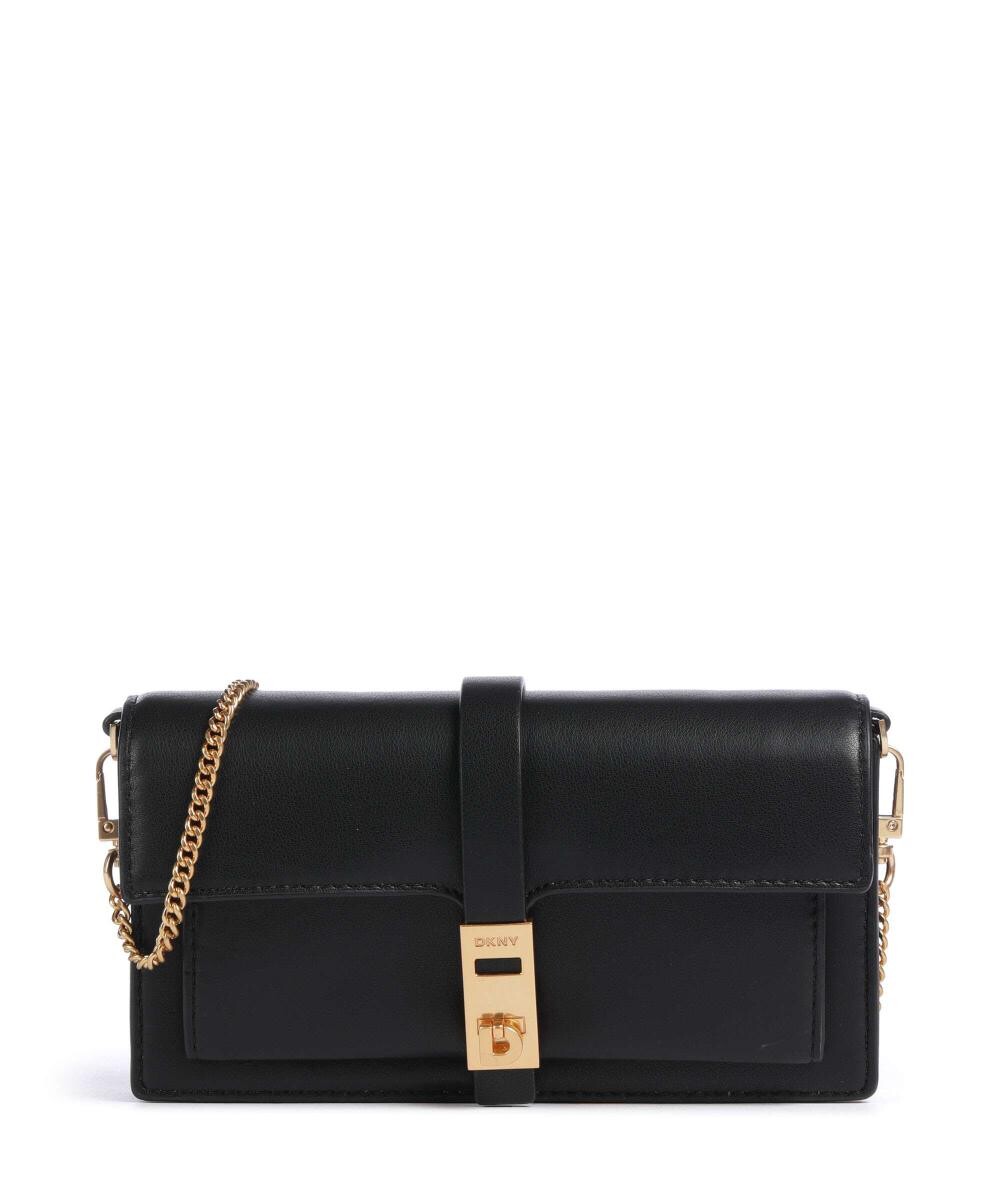 

Сумка через плечо alora из мягкой яловой кожи. Dkny, черный