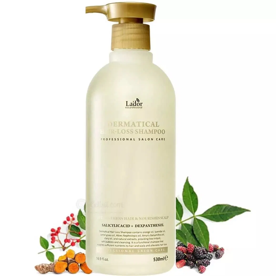 Шампунь против выпадения волос Lador Dermatical Hair-Loss Shampoo (для сухих волос), 530 мл La'Dor — фото 4