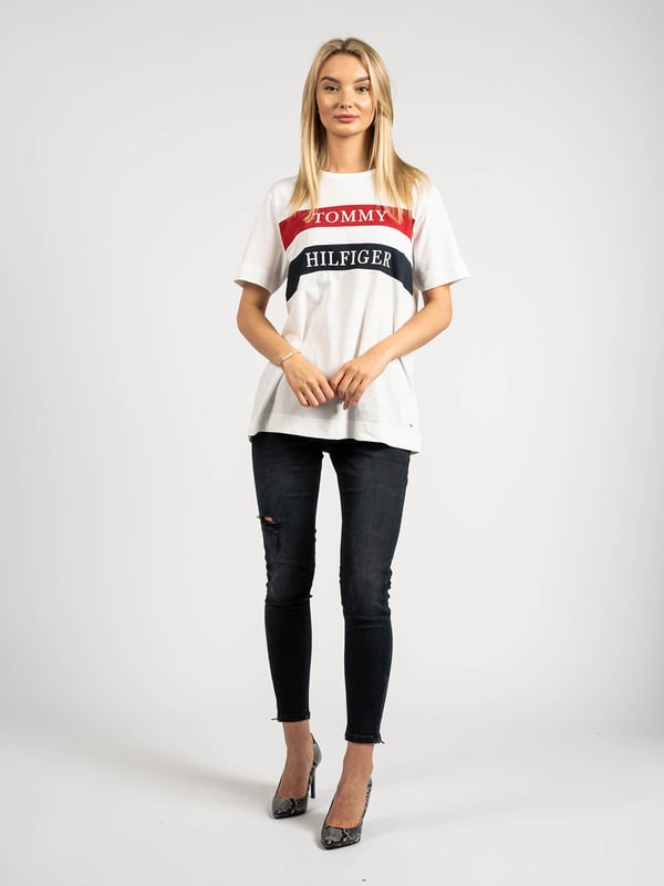 

Футболка женская Tommy Hilfiger, белый