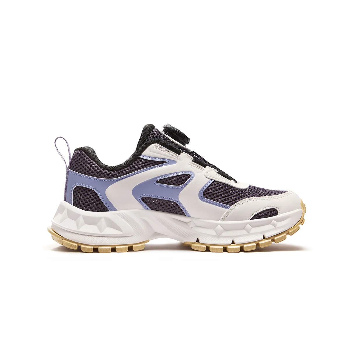 FILA KIDS Performance FPF детские уличные ботинки Dark Purple/Parchment Paper Powder Kids' — фото 3