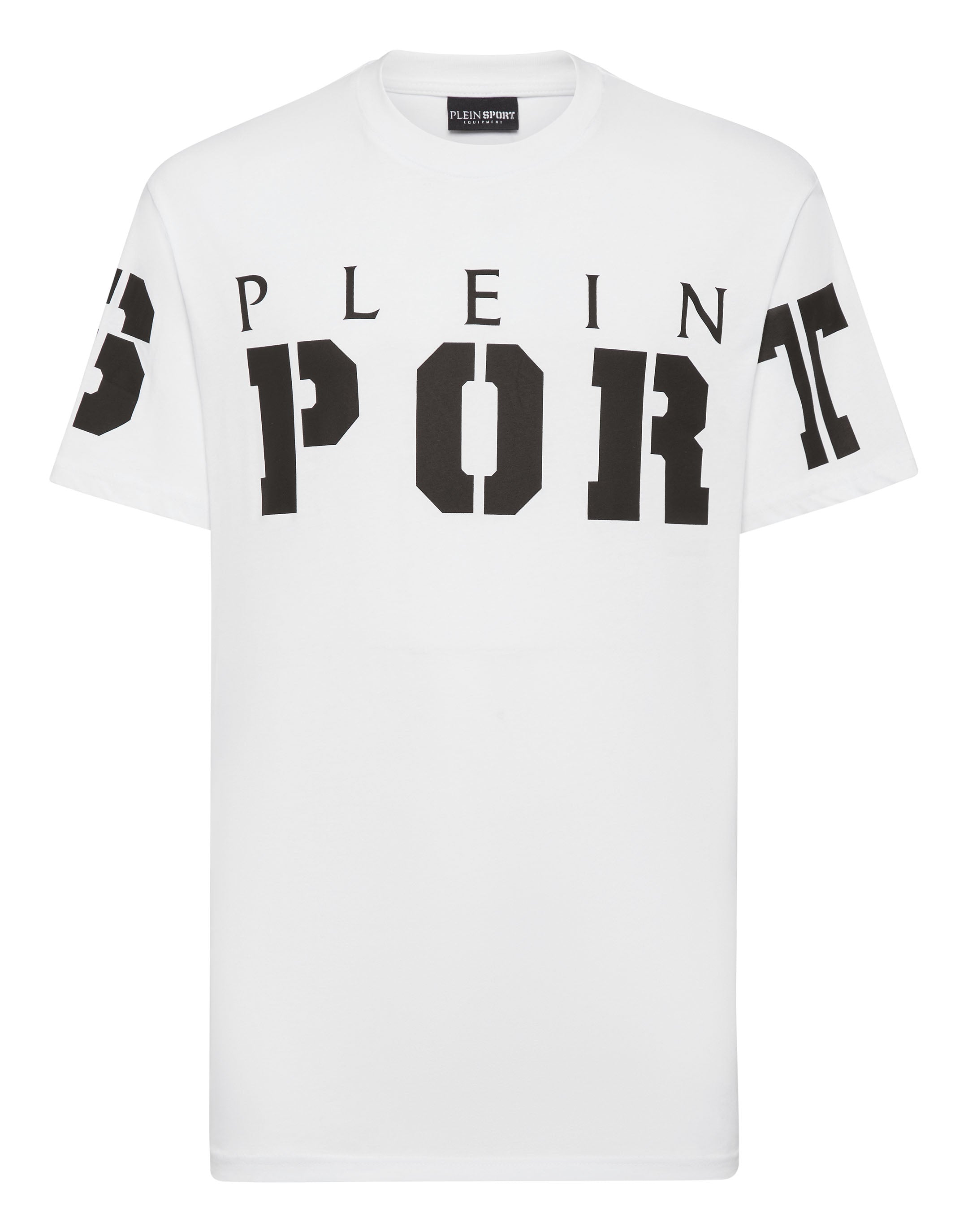 

Футболка с круглым вырезом SS PLEIN SPORT, белый