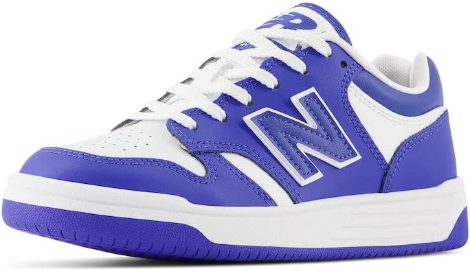

Детские кроссовки New Balance 480 V1 на шнуровке (унисекс), белый/синий