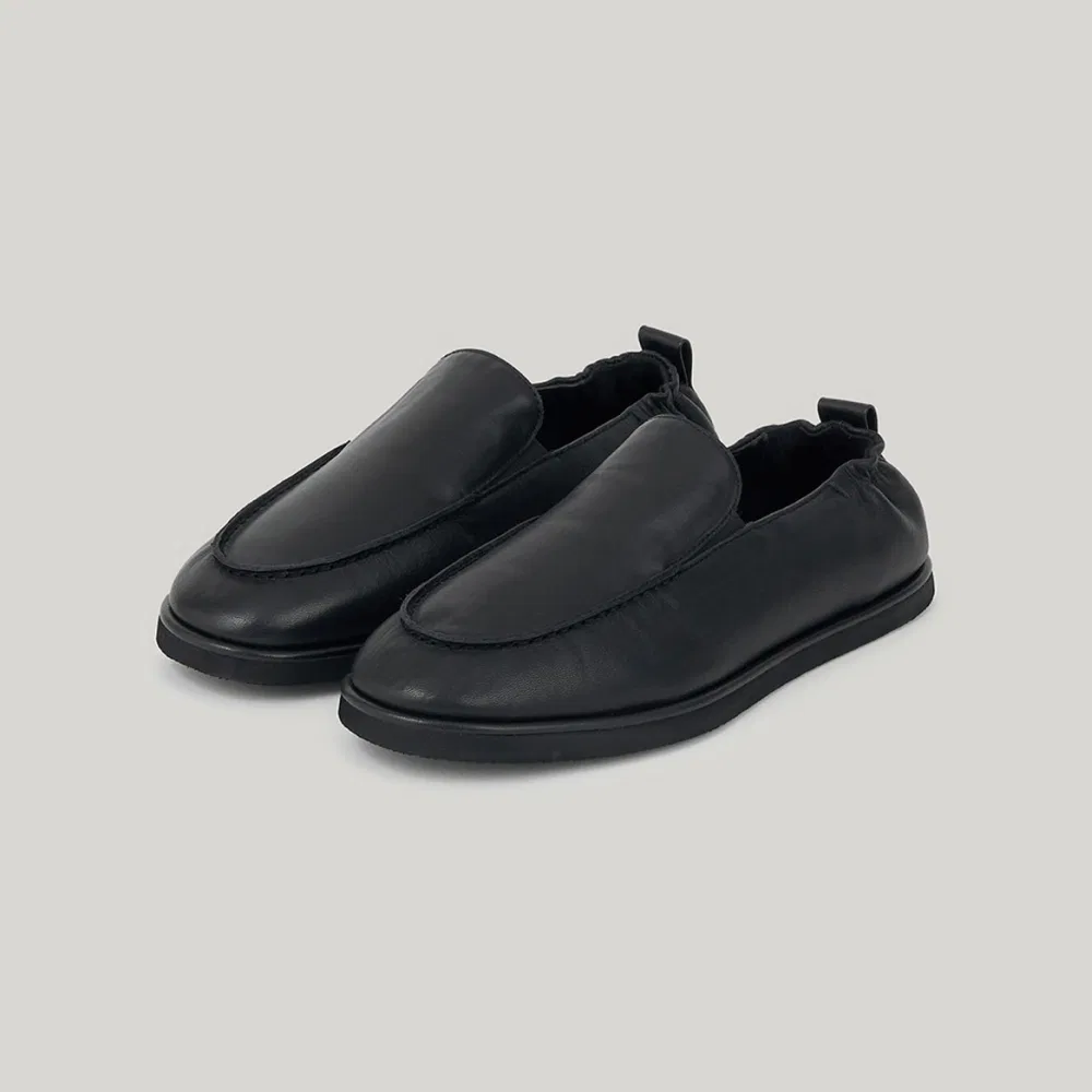 Мужские комфортные лоферы Soft Black от Atelier De Lumen — фото 4