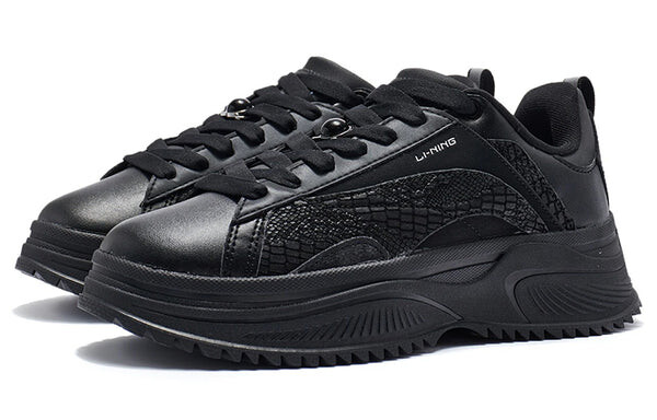Кроссовки ретро спорт досуг Li-Ning, черный — фото 3