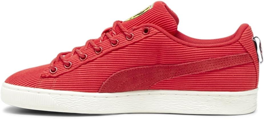 Мужские кроссовки PUMA Scuderia Ferrari Clyde Garage Crews с шнуровкой, повседневные - черные — фото 3
