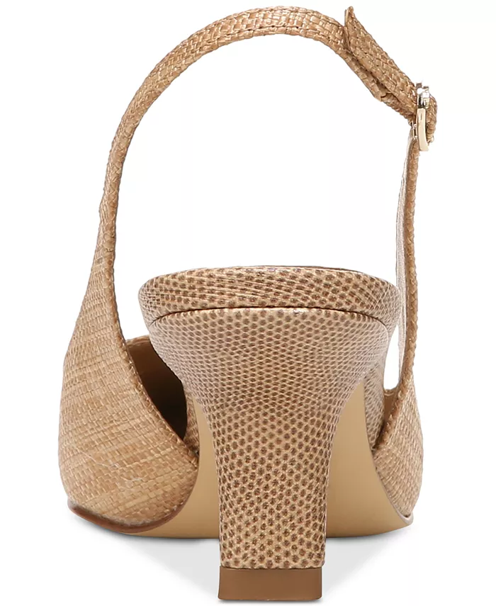 Босоножки Bianka на низком каблуке с ремешком на щиколотке Sam Edelman, коричневый/бежевый — фото 3