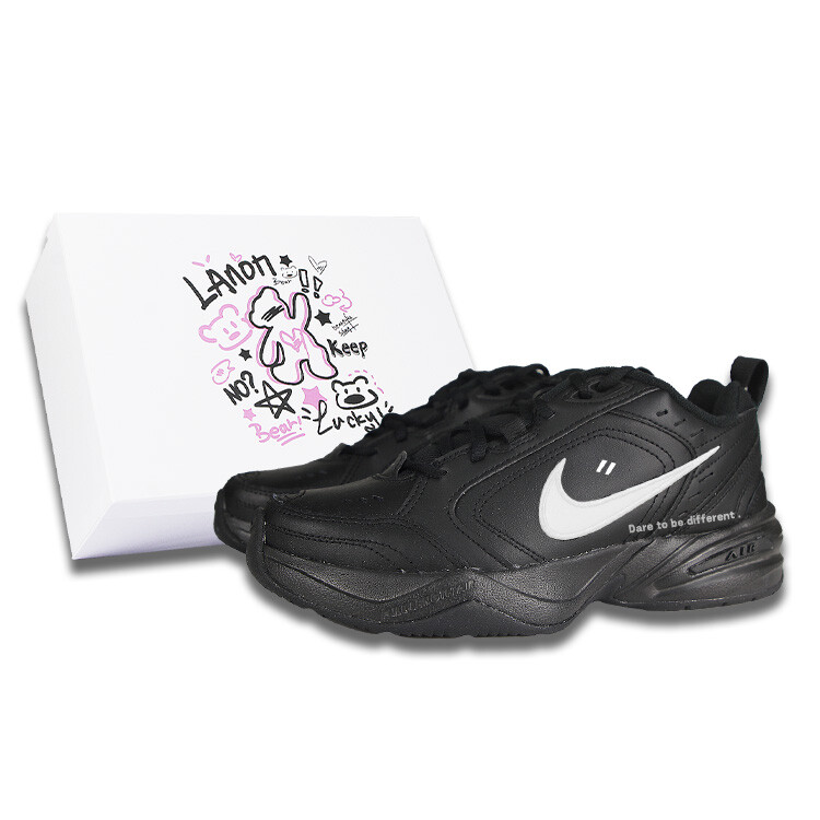 

Кроссовки Air Monarch 4 Chunky унисекс с низким верхом белого/черного цвета Nike