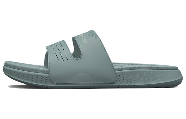 Тапочки ansa studio slide 'opal green' Under Armour, зеленый — фото 2