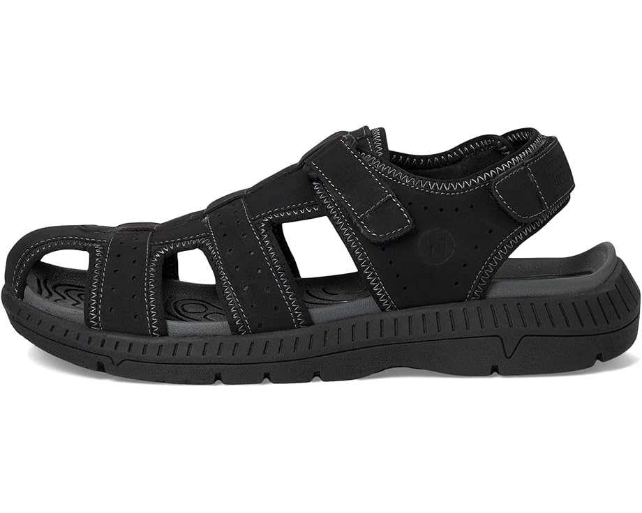 Сандалии Nunn Bush Lauguna Closed Toe Fisherman Sport River Lightweight Sandals, черный — фото 4