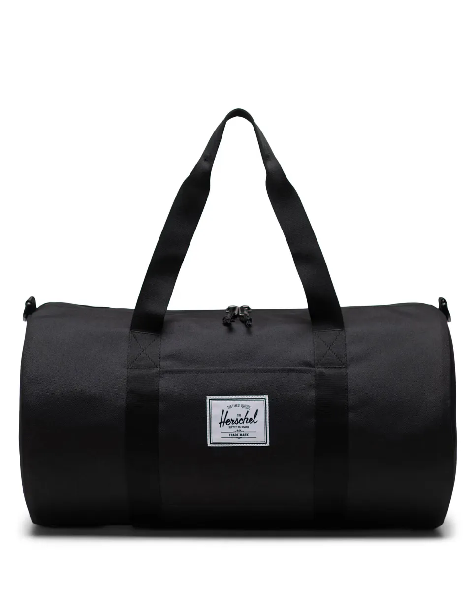 

Экологичная мужская спортивная сумка 27 л из черной ткани Herschel, чёрный
