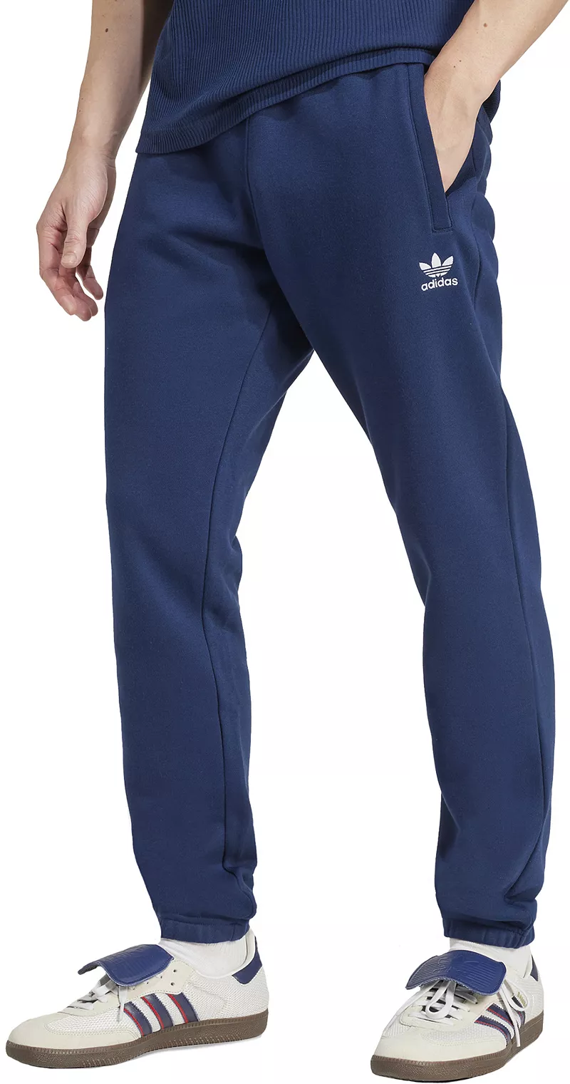 

Мужские брюки Adidas Trefoil Essentials, цвет Night Indigo