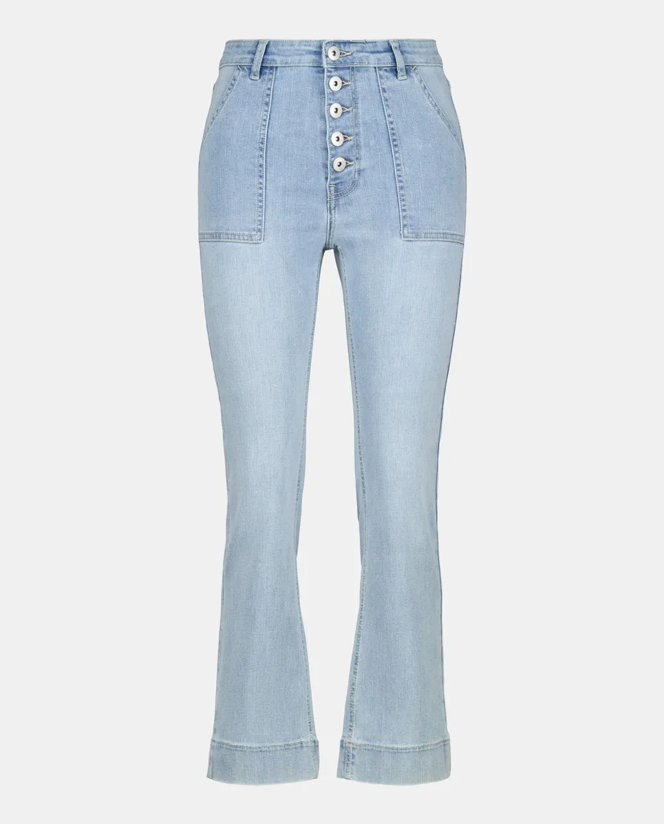 

Расклешенные брюки женские Southern Cotton, бледно-голубой