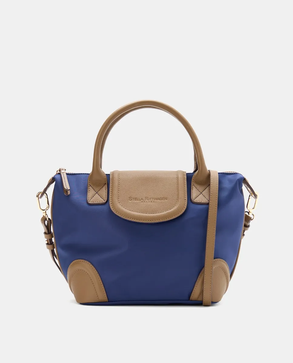 

Сумка через плечо из нейлона и кожи Stella Rittwagen, синий