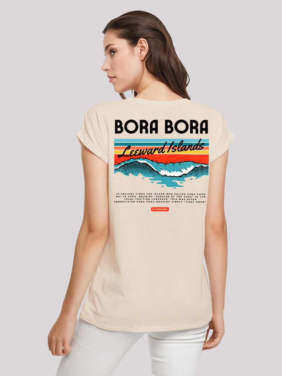 

Рубашка F4NT4STIC Bora Bora Leewards Island, светло-бежевый