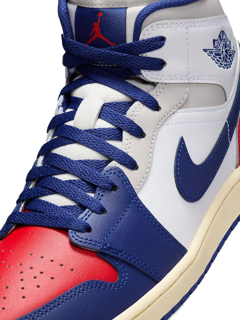 Кроссовки Air Jordan 1 Mid Rare Air, синий — фото 2