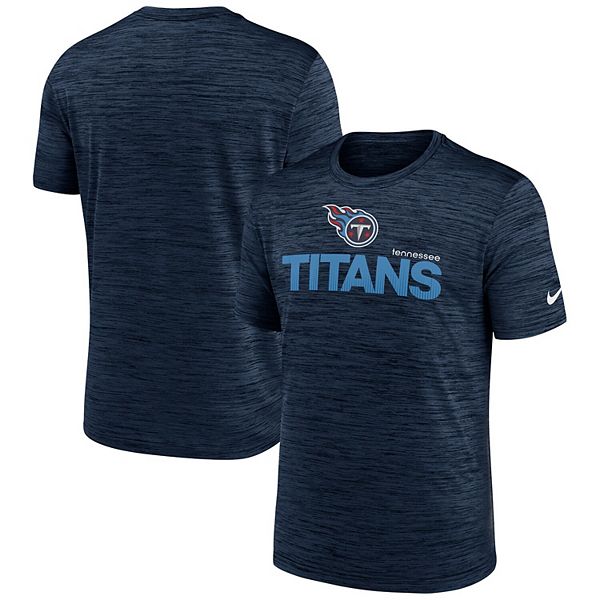 

Мужская футболка navy tennessee titans blitz velocity modern performance Nike