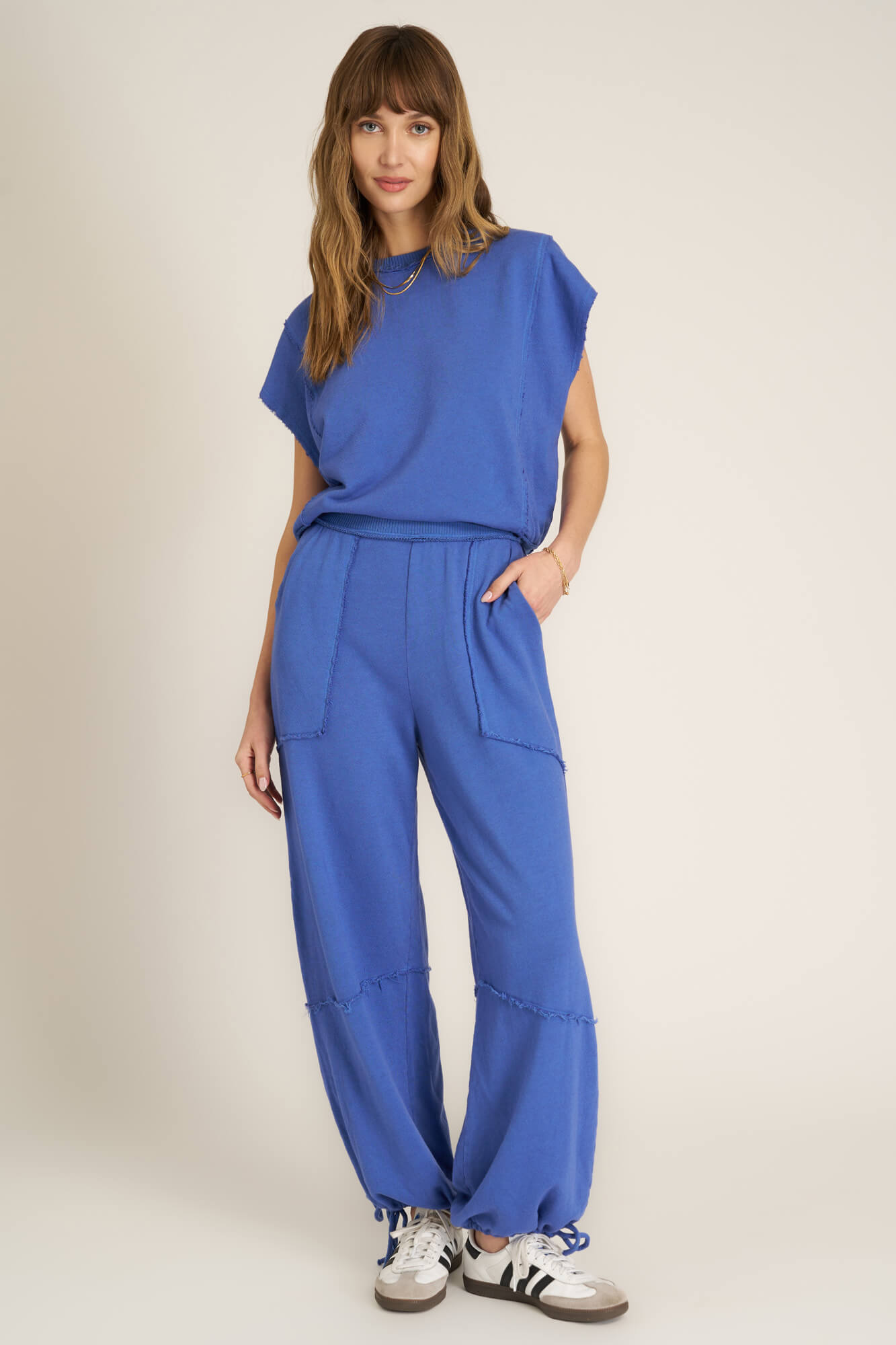 

Mystic Parachute Terry Jogger PROJECT SOCIAL T, синий