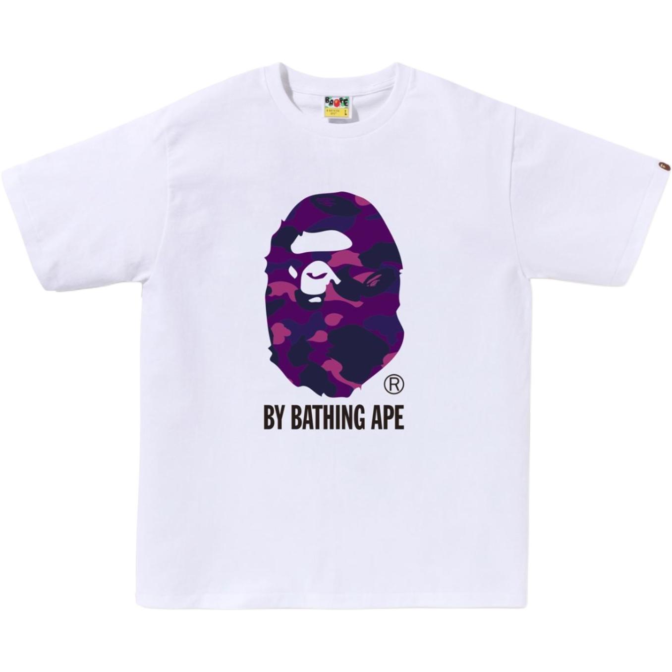 

Футболка Bape Color Camo By Bathing Ape FW24 A BATHING APE, фиолетовый