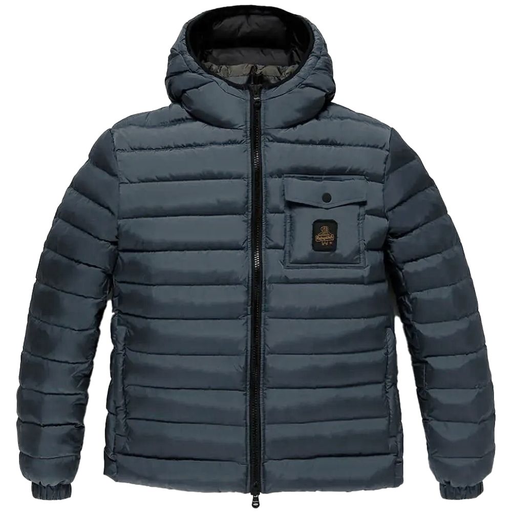 

Мужская куртка Refrigiwear из синего нейлона
