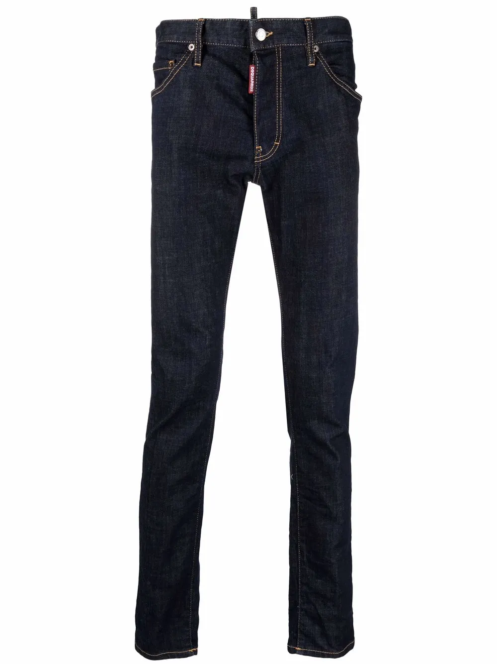 

Джинсы кроя слим с логотипом DSQUARED2, синий
