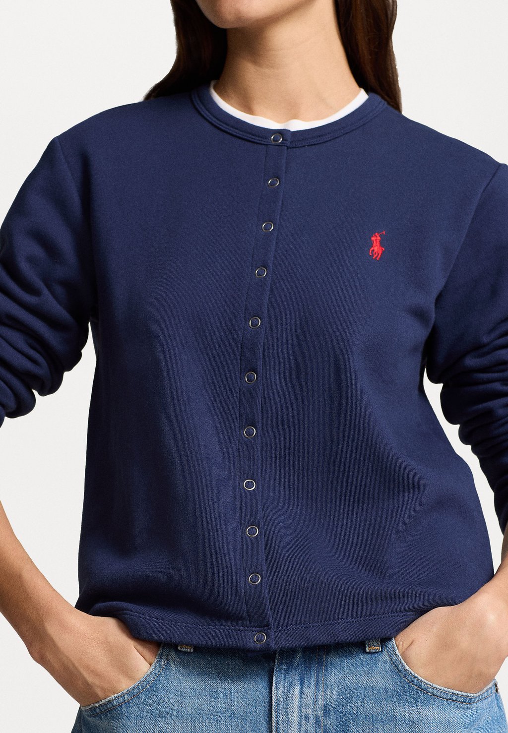 

Кардиган FRENCH TERRY CARDIGAN Polo Ralph Lauren, темно-синий
