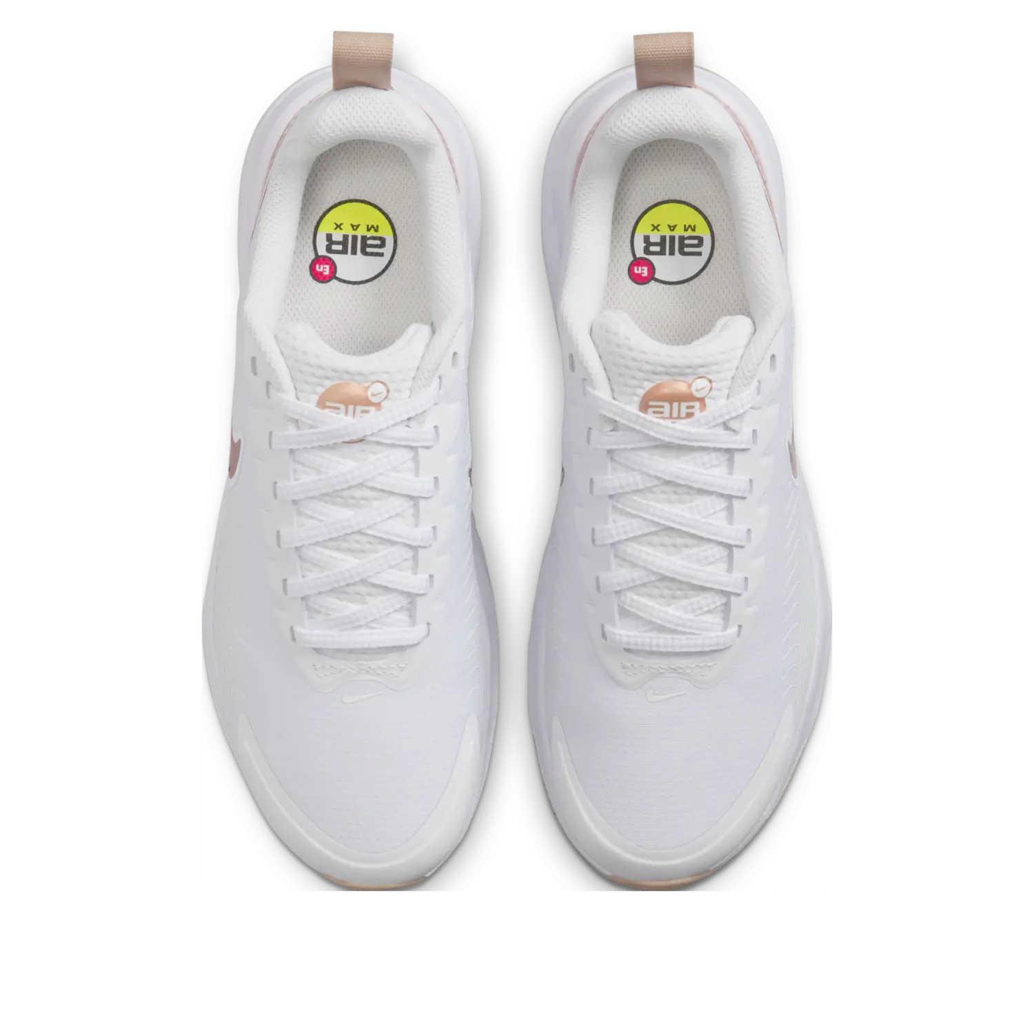 Кроссовки (WMNS) Nike Air Max Nuaxis 'White Sand Metallic Red Bronze' — фото 2