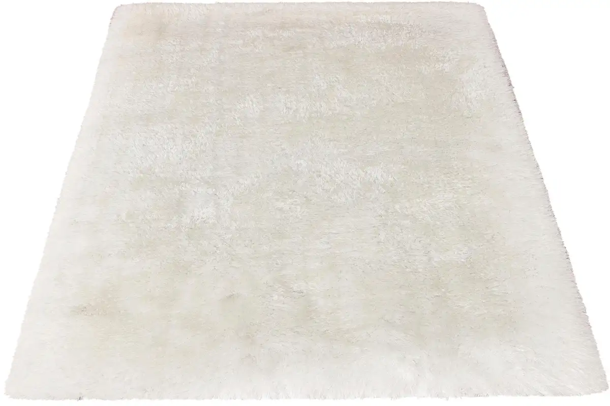 

Ковер Leonique мохнатый "Барин", прямоугольный, особо мягкий ковер 120х170 см, белый