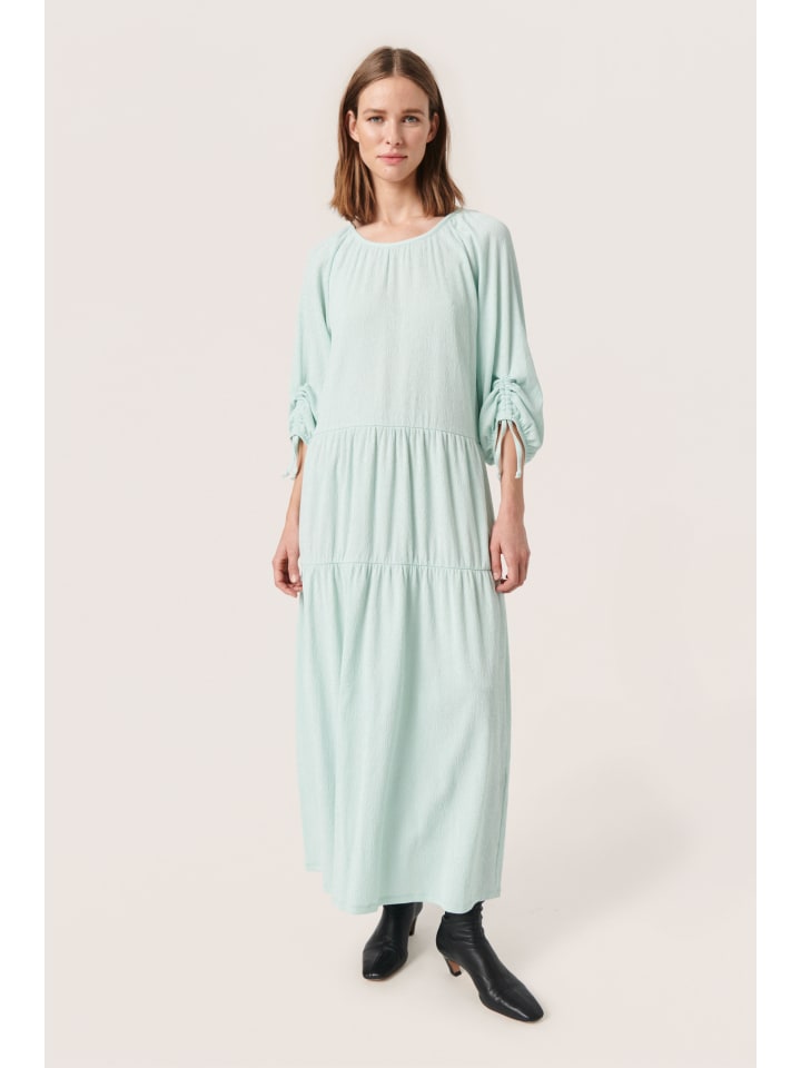 

Платье из джерси SLCatharina, прямого кроя, цвета Surf Spray Soaked in Luxury