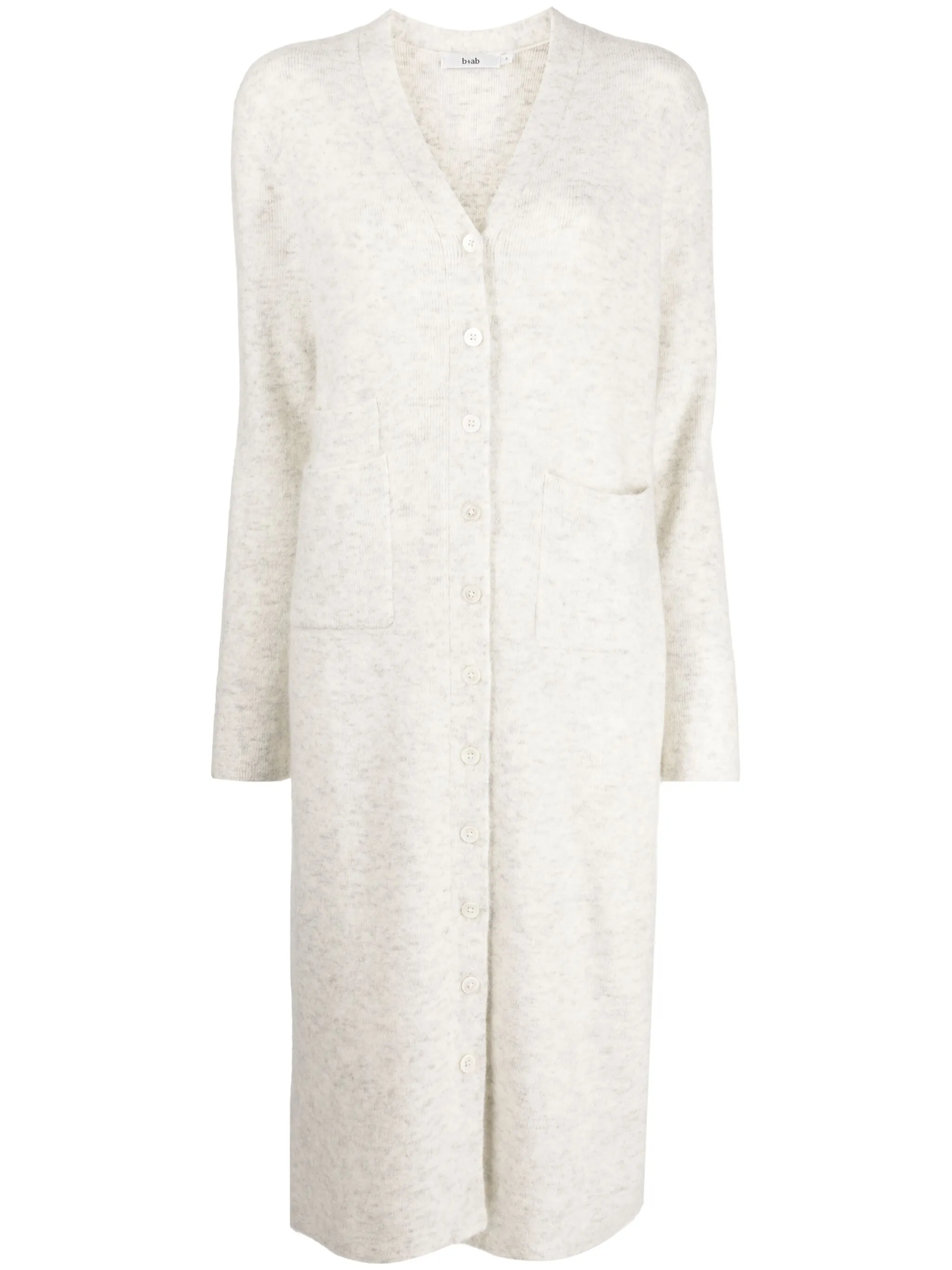 

Фактурный кардиган тонкой вязки B+Ab, серый