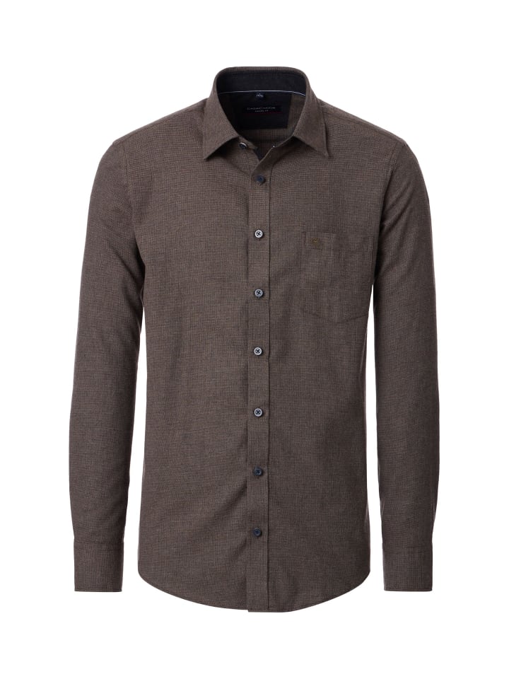 

CASAMODA Повседневная рубашка коричневого цвета