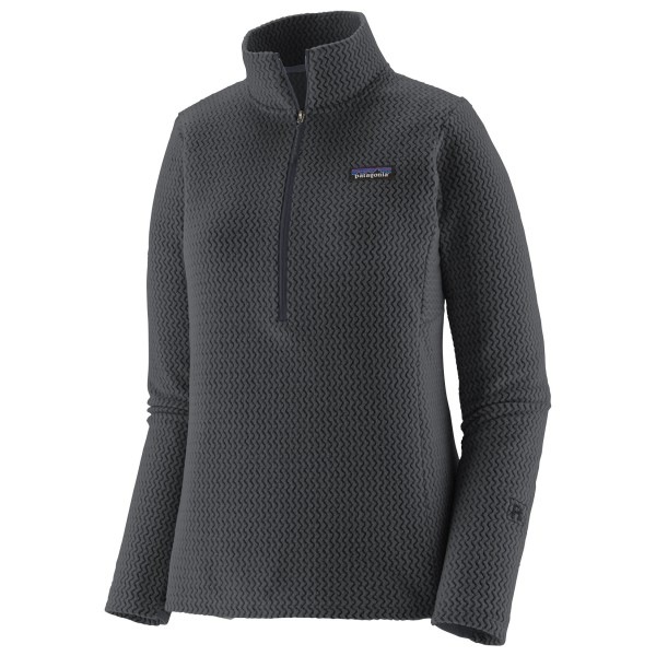 

Женский флисовый свитер с застежкой-молнией на вороте r1 Patagonia, Smolder Blue
