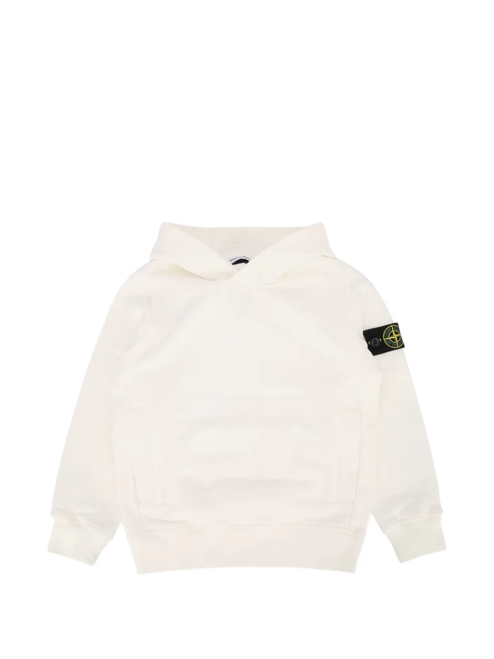 

Толстовка с капюшоном Compass Stone Island Junior, бежевый