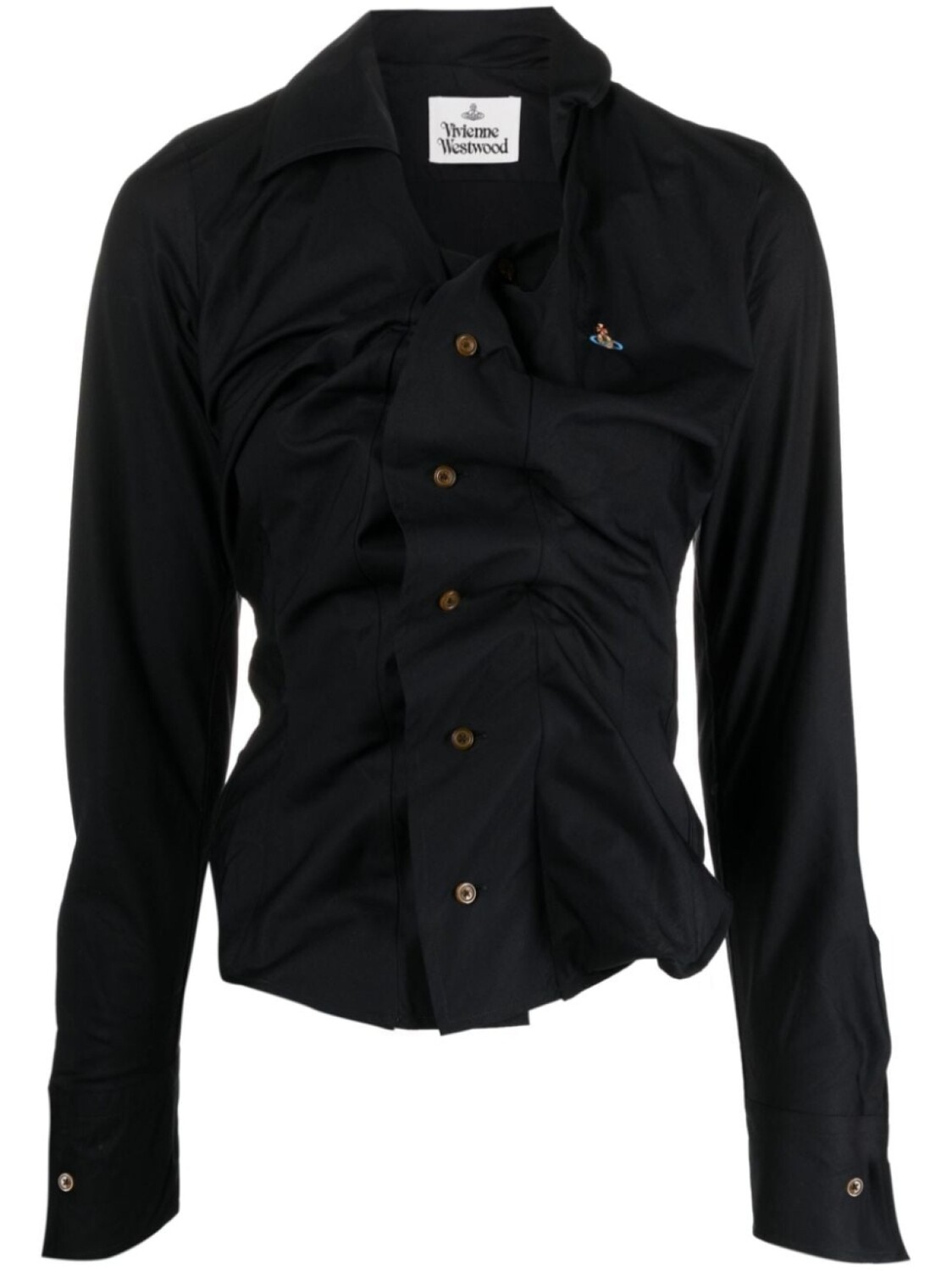 

Vivienne Westwood рубашка Drunken, черный