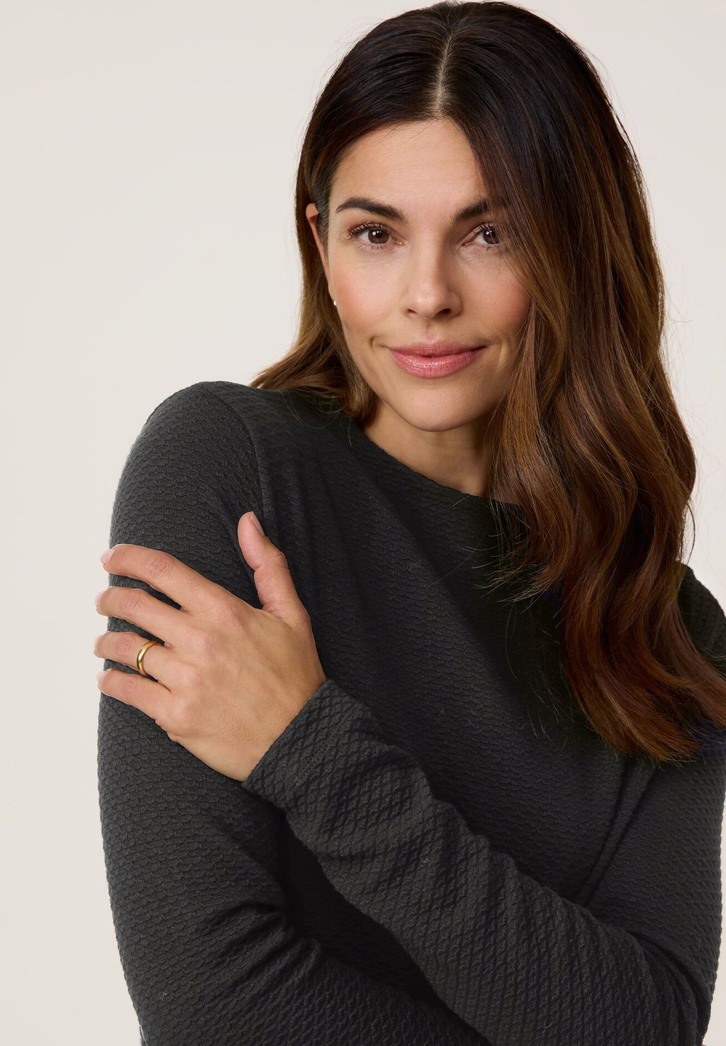 

Топ с длинными рукавами Gerry Weber, черный