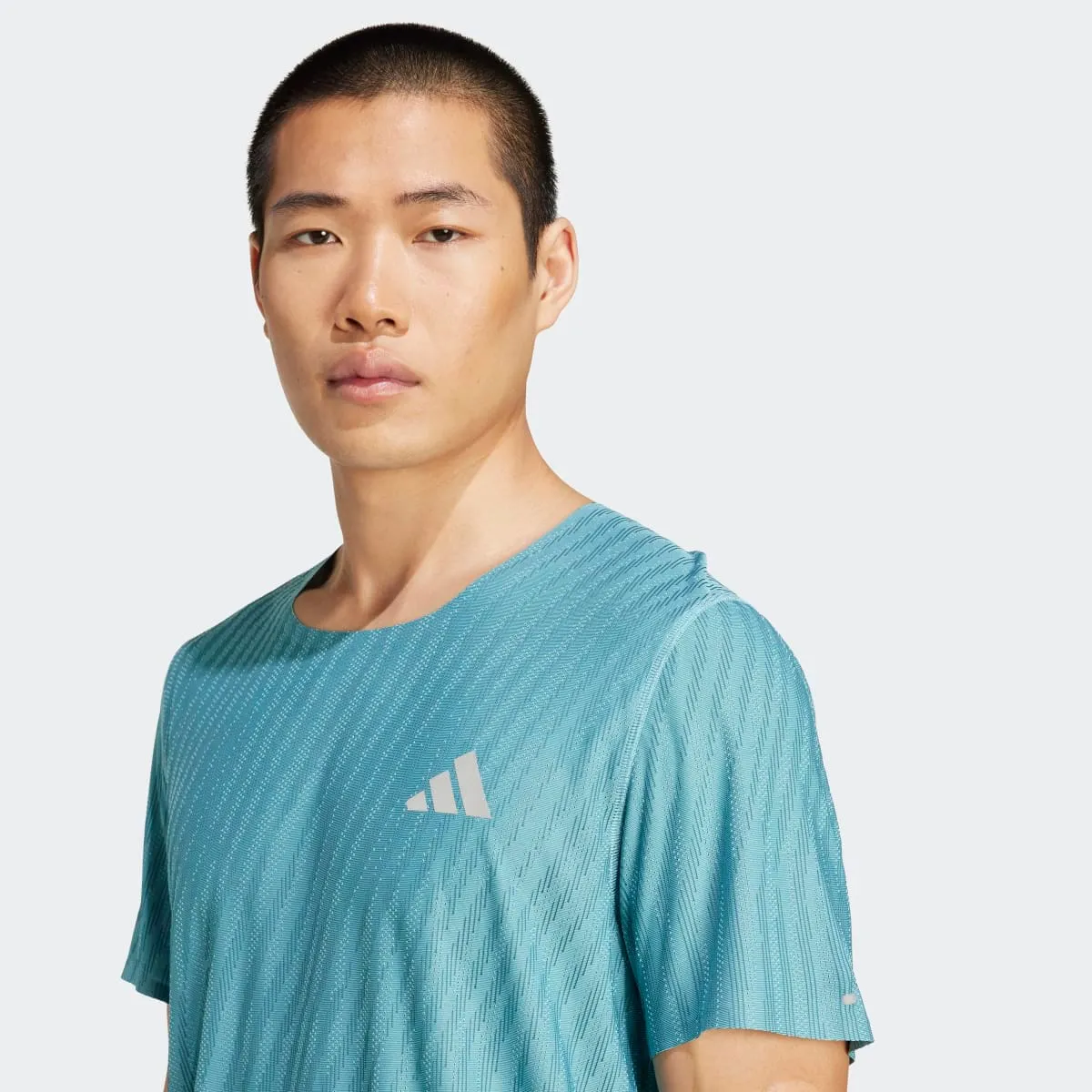 Мужская футболка Adi365 Running Climacool+ adidas, бирюзовый — фото 4