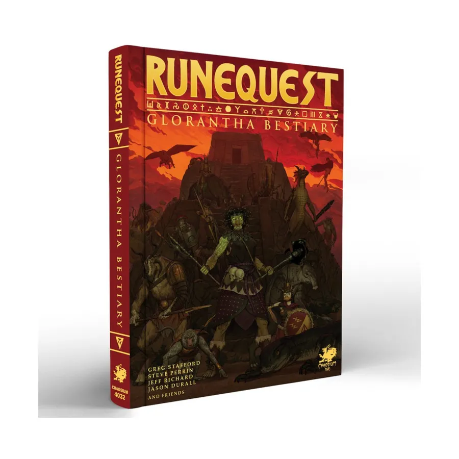 

Glorantha Bestiary, RuneQuest (Chaosium), твердый переплет