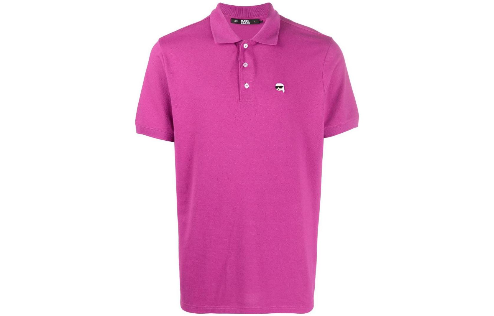 

KARL LAGERFELD / Karl Lagerfeld Jeans Футболка-поло Karl Lagerfeld мужская розовая