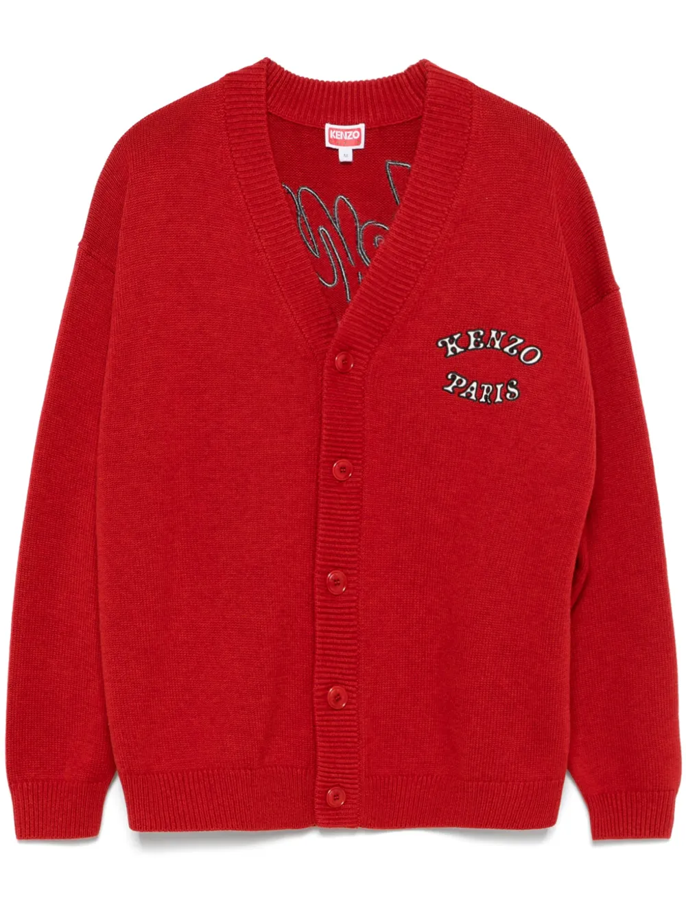 

Кардиган из коллаборации с Verdy Market KENZO, красный