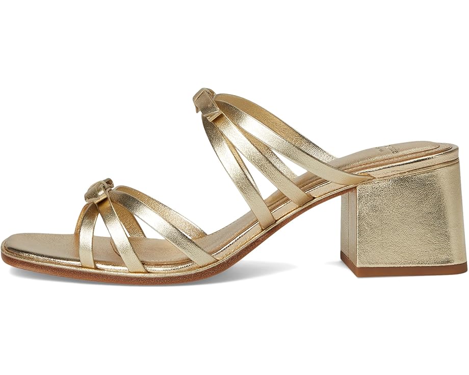 Туфли Kate Spade New York Carolina Block Heel Sandals, цвет Pale Gold — фото 4