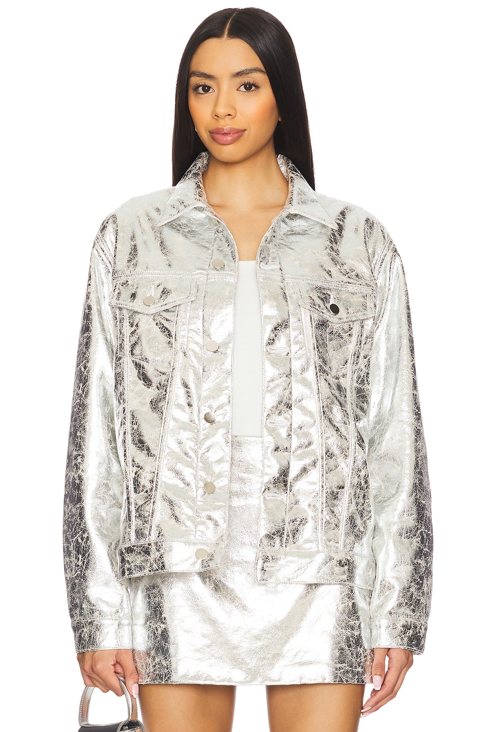 

Джинсовая куртка Le Superbe, distressed silver