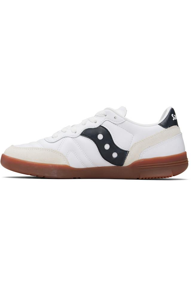 Saucony Белые кожаные кроссовки 586i — фото 3